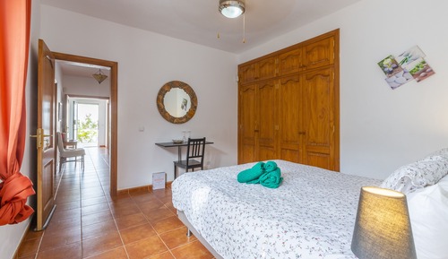 Habitación romántica doble, patio, en la zona del patio