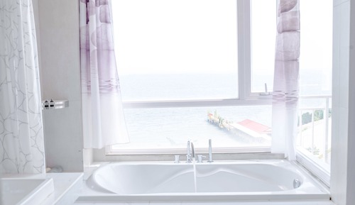 Habitación ejecutiva con 2 camas individuales, bañera