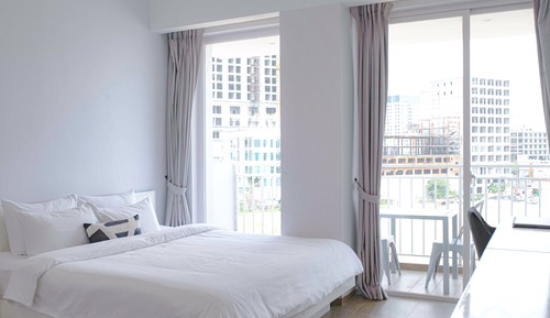 Habitación doble superior, 1 cama de matrimonio, balcón