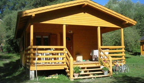 Chalet, vistas a la montaña