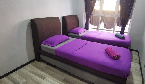 Habitación estándar con 2 camas individuales, 1 habitación, vistas a la ciudad