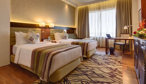 Habitación Deluxe, 2 camas individuales, vistas a la ciudad