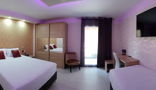 Suite, vistas al jardín