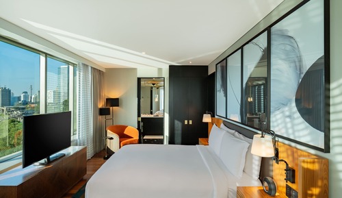 Suite ejecutiva, 1 cama doble, no fumadores