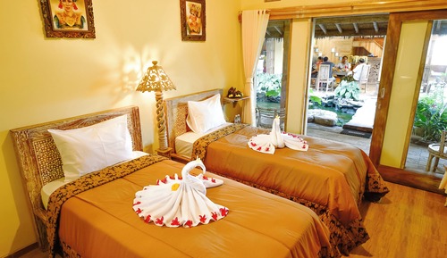 Habitación estándar con 2 camas individuales, 2 camas individuales