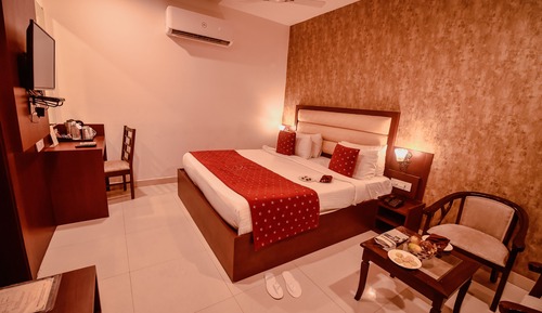 Habitación Deluxe doble, 1 cama de matrimonio grande, no fumadores