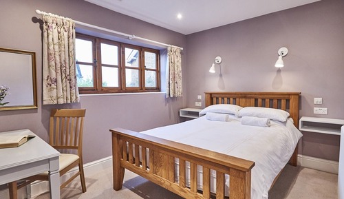 Habitación estándar doble, baño privado, vistas al jardín