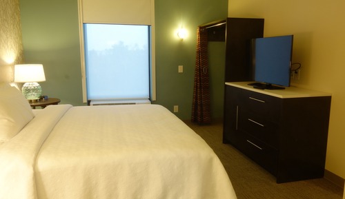 Estudio, 1 cama de matrimonio grande, accesible para personas con discapacidad, bañera