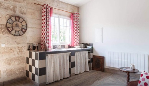 Casa de campo Confort, 1 cama de matrimonio grande, accesible para personas con discapacidad (Bois)