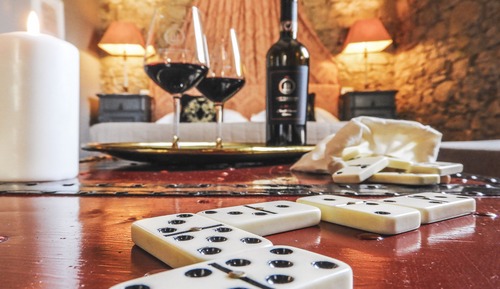 Habitación exclusiva doble, 1 cama de matrimonio grande, patio