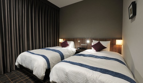 Habitación Deluxe con 2 camas individuales, no fumadores (For 1 Guest)