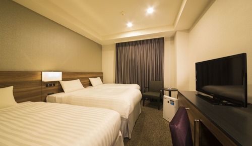 Habitación con 2 camas individuales, no fumadores (For 3 Guests)