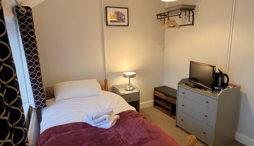 Habitación individual estándar, baño compartido