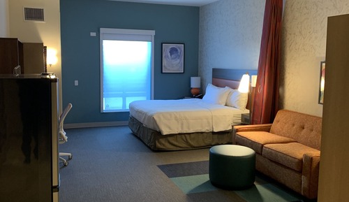 Estudio, 1 cama de matrimonio grande, accesible para personas con discapacidad (Hearing)