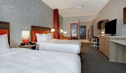 Suite estudio, 2 camas de matrimonio, no fumadores (Hearing Accessible)