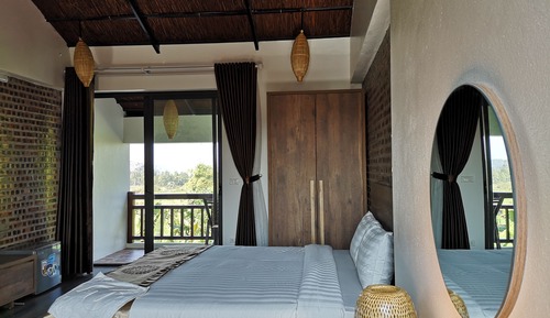 Habitación Deluxe con 2 camas individuales, balcón