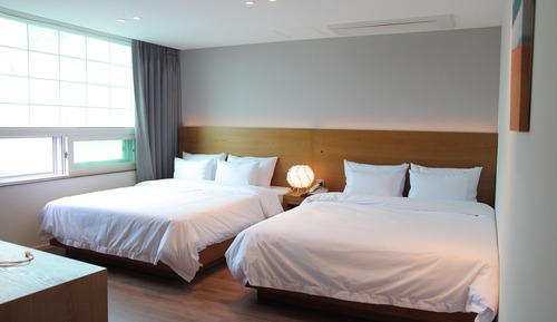 Habitación Deluxe con 2 camas individuales, vistas a la ciudad