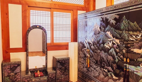 Habitación tradicional doble (Main Building - Ondol Room)