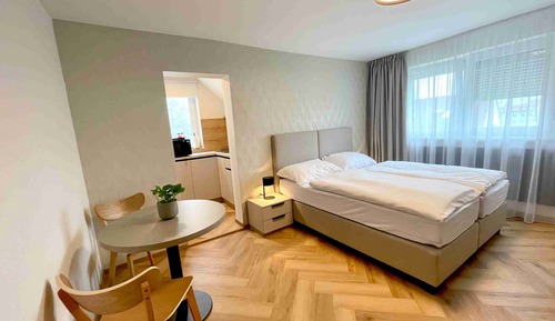 Apartamento Deluxe, 1 cama de matrimonio grande, no fumadores, baño privado