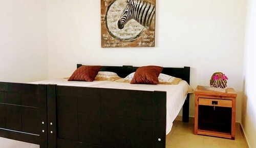 Habitación doble superior, 1 cama de matrimonio grande, baño privado