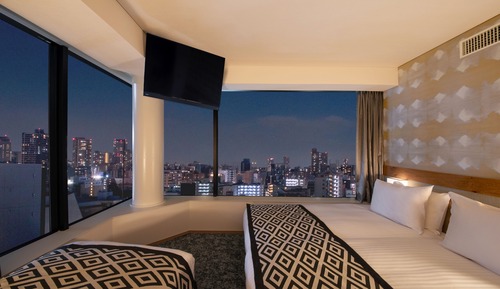 Habitación Deluxe con 2 camas individuales, no fumadores (with Sofa Bed)