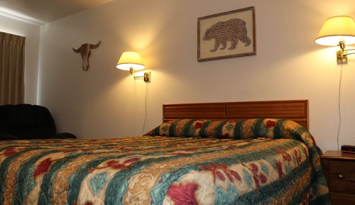 Habitación individual clásica, 1 cama de matrimonio, frigorífico y microondas, vistas a la montaña