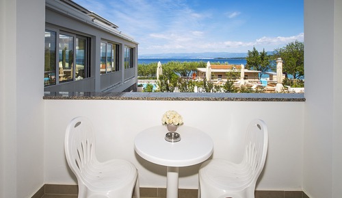 Habitación estándar doble, balcón, vistas al parque