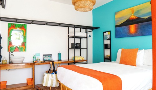 Habitación clásica doble, 1 cama de matrimonio, no fumadores, planta baja