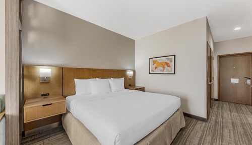 Suite, 1 cama de matrimonio grande, accesible para personas con discapacidad