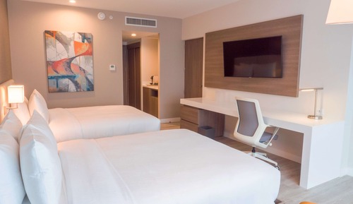 Habitación, 2 camas de matrimonio