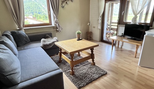 Apartamento estándar, 1 habitación, balcón, vistas a la montaña (3)
