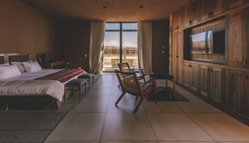 Villa superior, vistas a la montaña