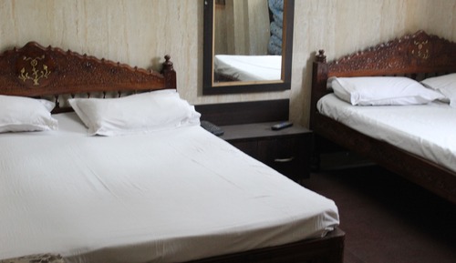 Habitación triple City, vistas a la ciudad