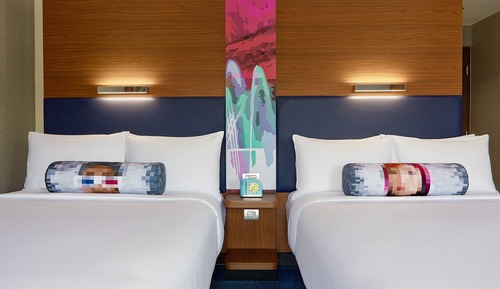 Habitación, 2 camas de matrimonio