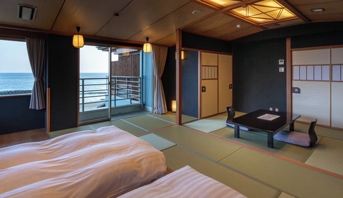 Special Modern Japanese-Style Room with Open-Air Bath (Not provided for children aged 3 and under wh