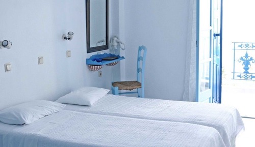 Habitación con 1 cama doble o 2 individuales, vistas al mar