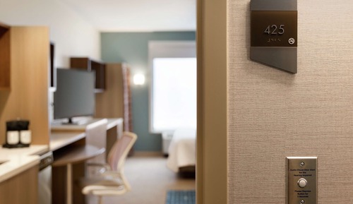 Estudio, 1 cama de matrimonio grande, accesible para personas con discapacidad (Hearing)