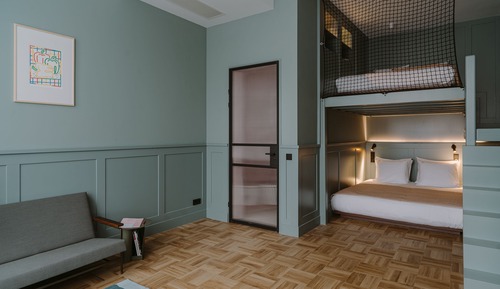 Habitación cuádruple de diseño