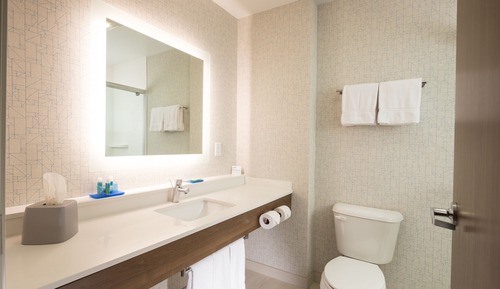 Suite, 1 cama de matrimonio grande, accesible para personas con discapacidad (Communications)