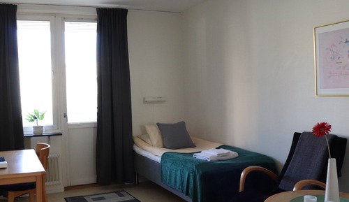 Apartamento, 2 habitaciones, balcón (With Kitchen)