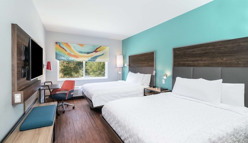 Habitación, 2 camas de matrimonio