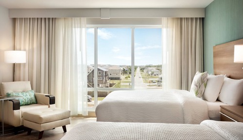 Estudio, 2 camas de matrimonio, no fumadores (Mobility Accessible, Roll-in Shower)