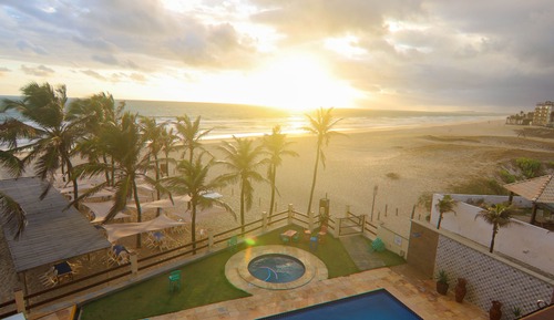 Habitación triple Deluxe, balcón, vistas al mar