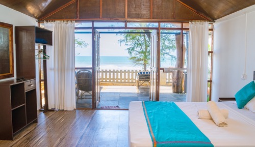 Habitación Deluxe, 1 cama de matrimonio, vistas al mar