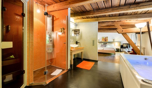 Habitación doble superior, bañera de hidromasaje