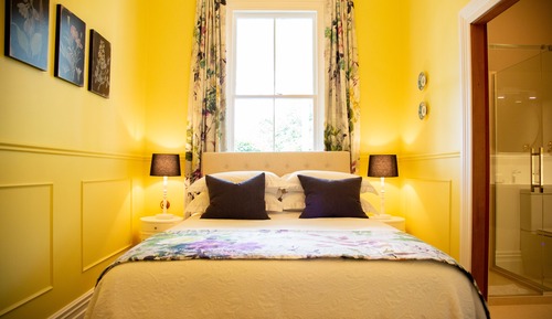 Habitación de lujo doble, 1 cama de matrimonio, vistas al jardín