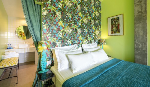 Suite Elite, 1 cama de matrimonio grande, baño privado, vistas al valle (LimaLimón)