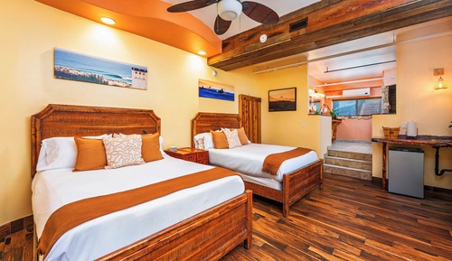 Habitación Deluxe doble, 2 camas de matrimonio, no fumadores