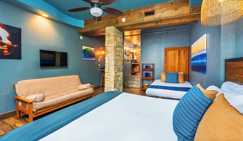 Habitación Deluxe doble, varias camas, no fumadores