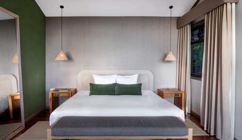 Suite Premium, 1 cama de matrimonio grande con sofá cama, no fumadores